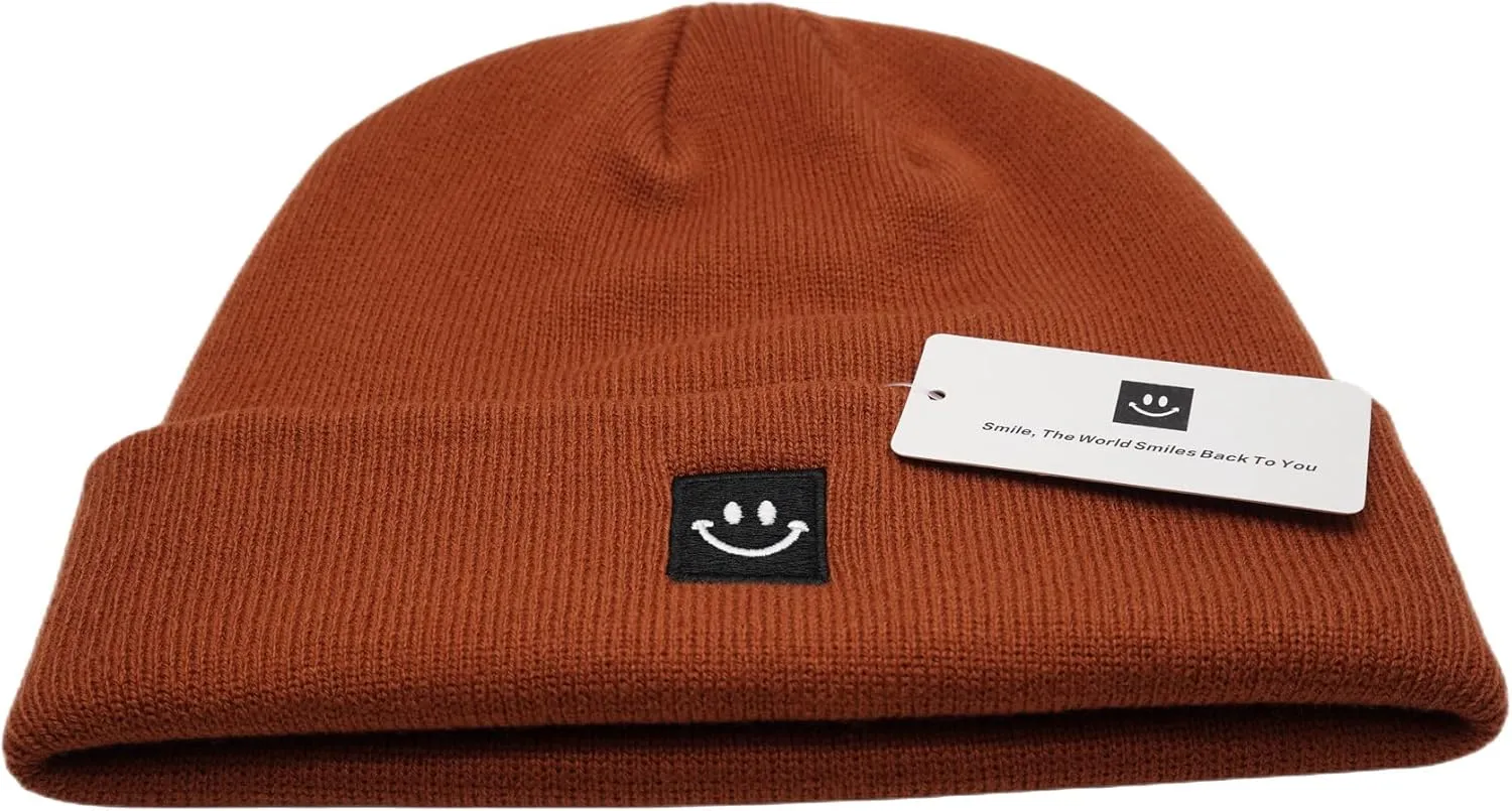 55cube Knit Beanie for Men/Women - Warm and Fashionable Headwear for All Seasons